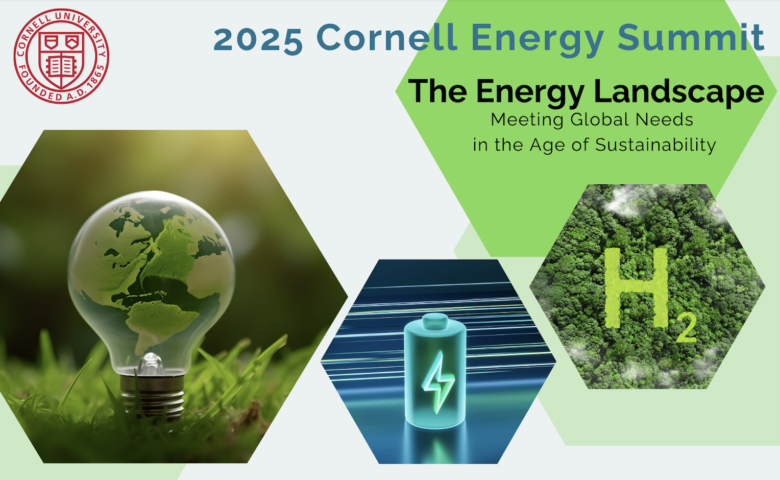 2025 Cornell Energy Summit: The Energy Landscape– Meeting Global Needs in the Age of Sustainability